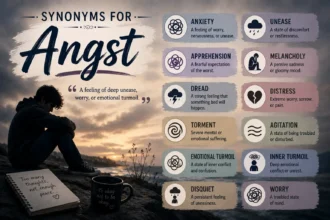 synonyms for angst