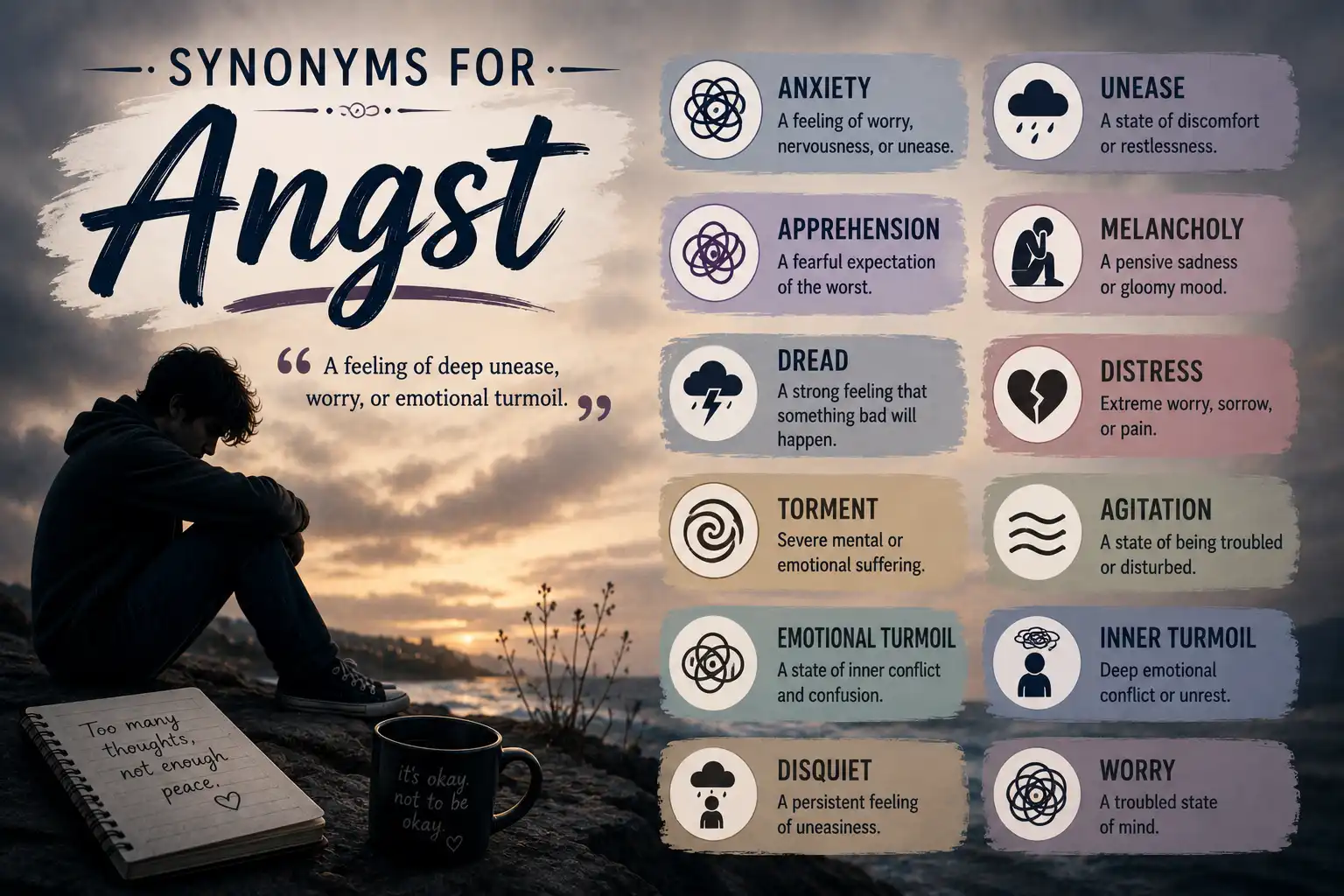 synonyms for angst