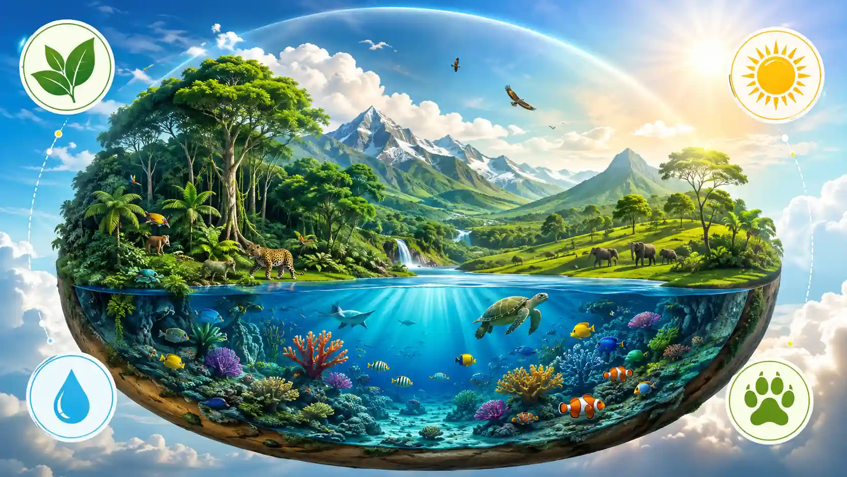 synonyms for biosphere