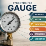 synonyms for gauge