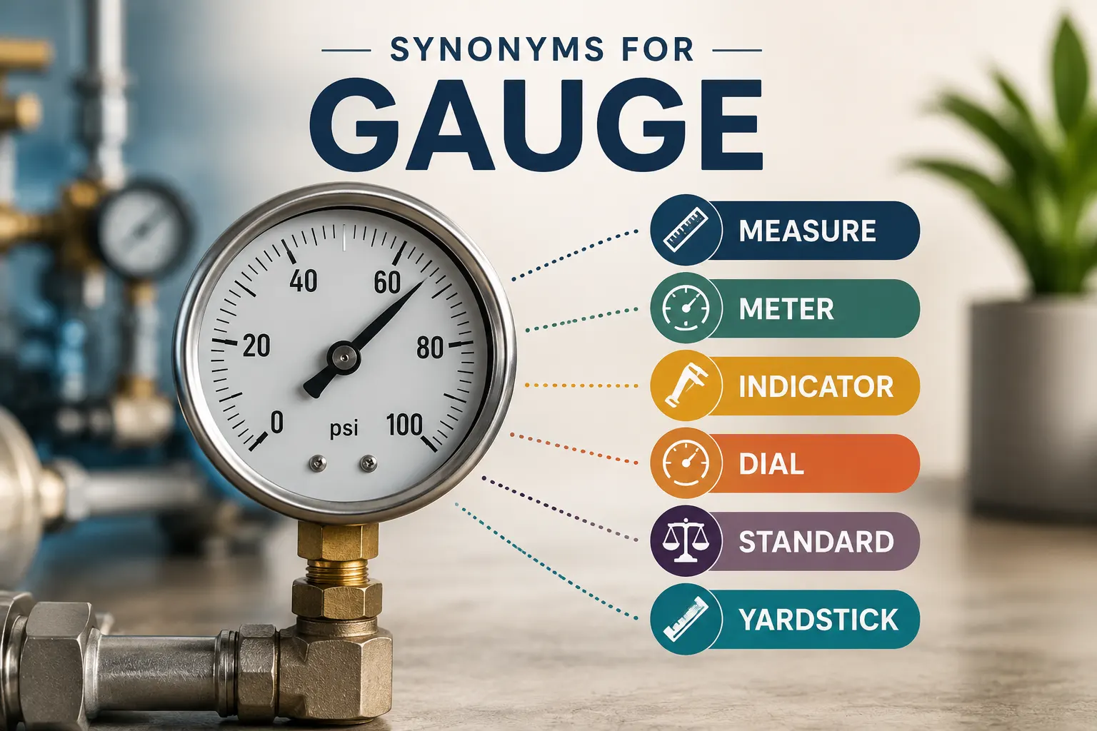 synonyms for gauge