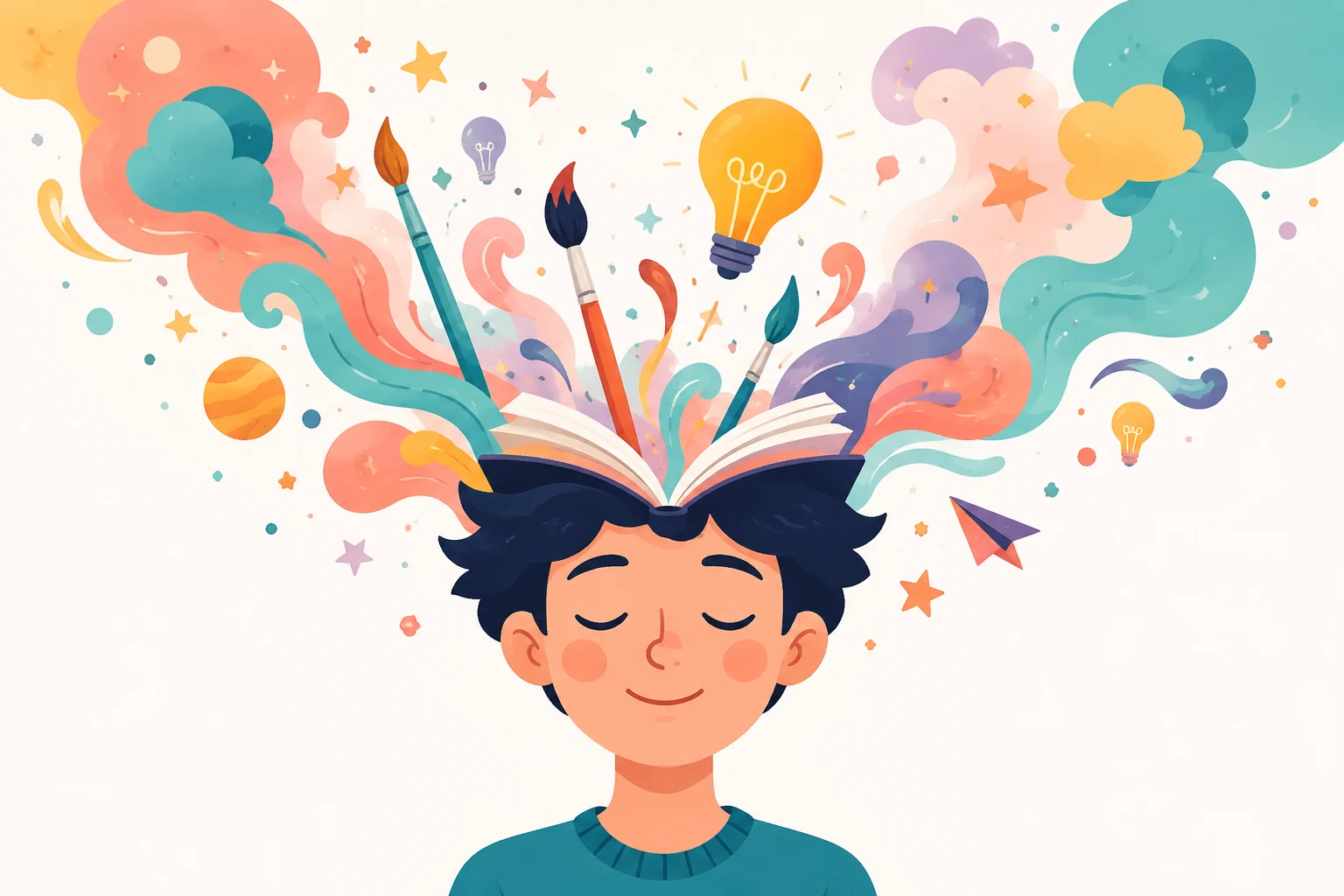 synonyms for imaginative