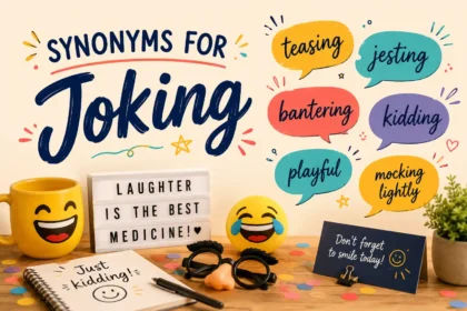 synonyms for joking