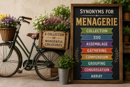 synonyms for menagerie