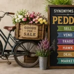 synonyms for peddle