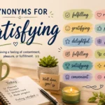 synonyms for satisfying