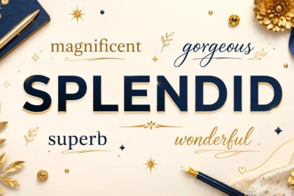 synonyms for splendid