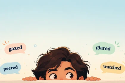 synonyms for stared