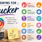 synonyms for sucker