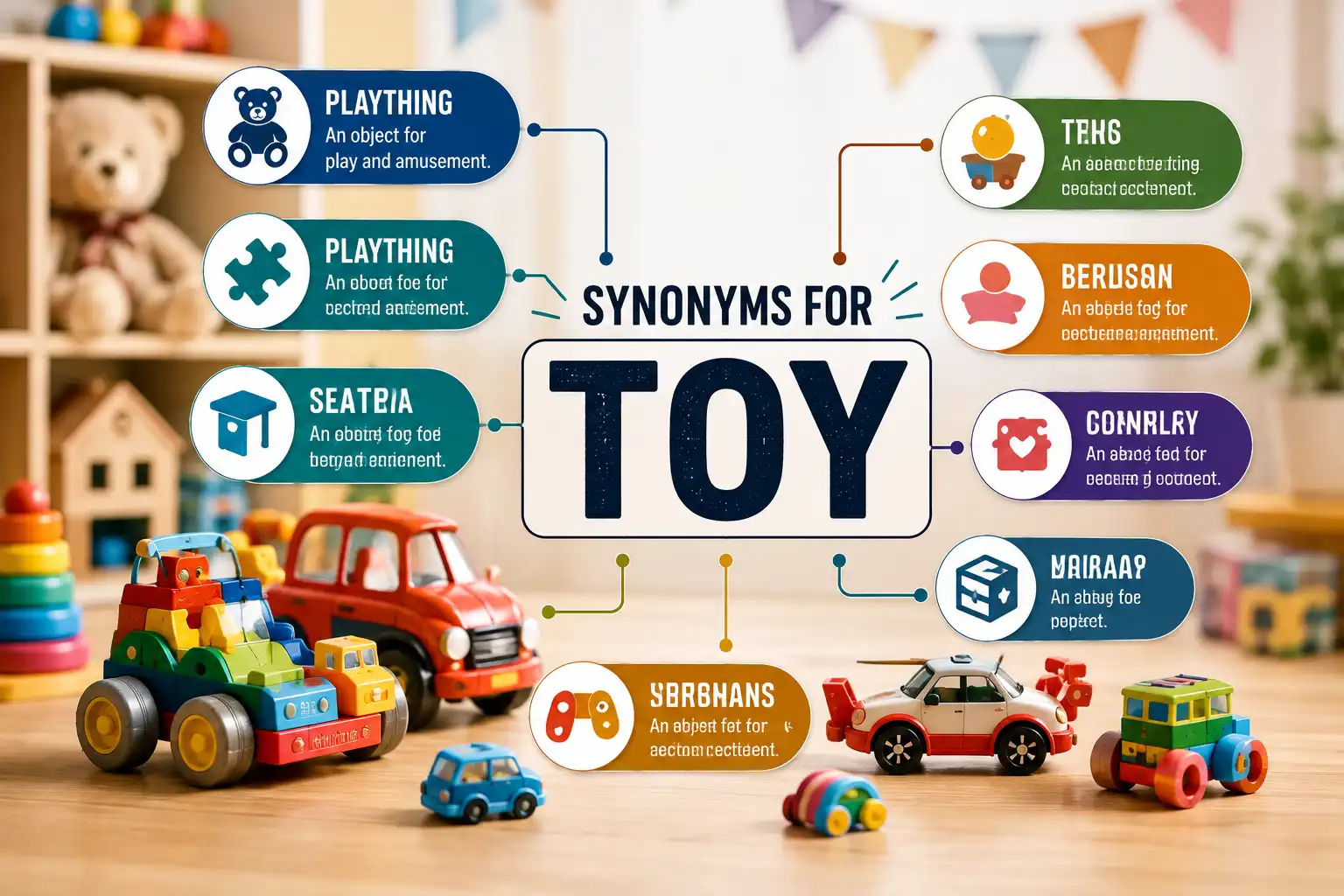 synonyms for toy
