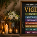 synonyms for vigil