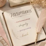synonyms for voluptuous
