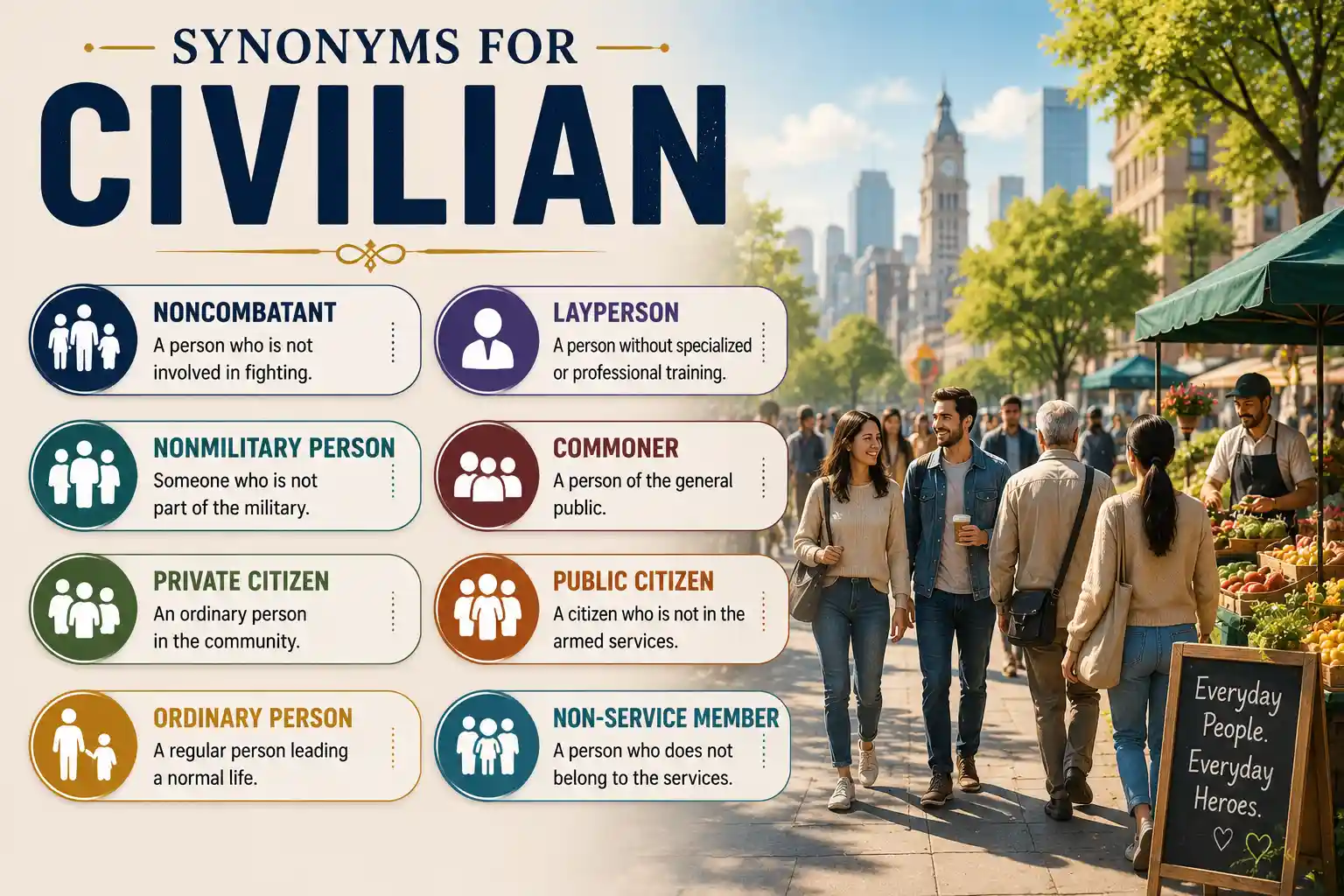 synonyms for civilian
