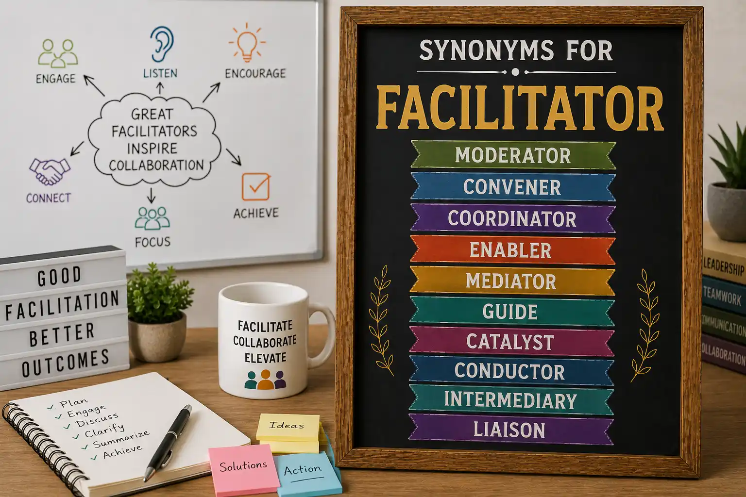 synonyms for facilitator