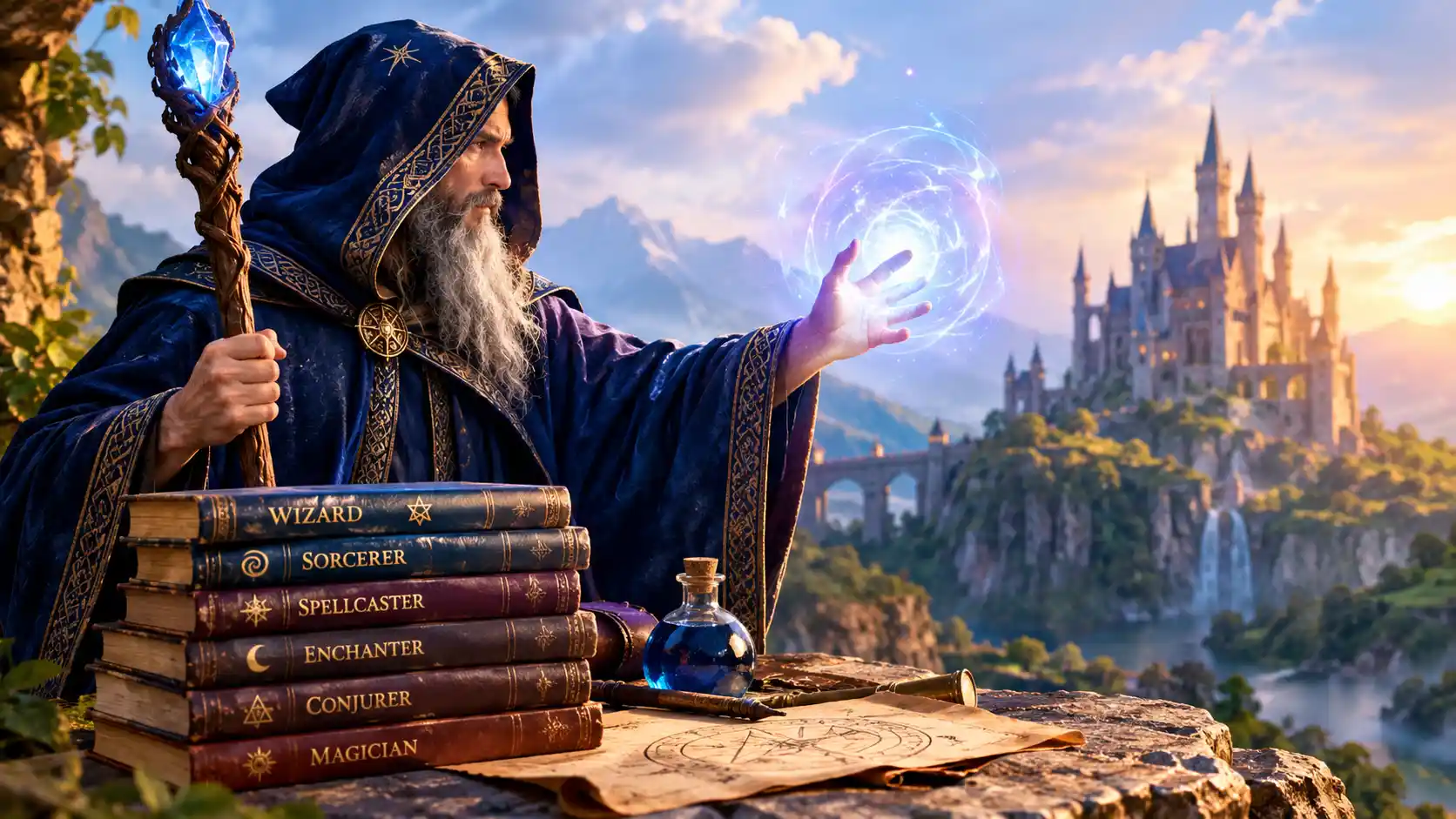 Synonyms for Mage