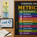 synonyms for metrics
